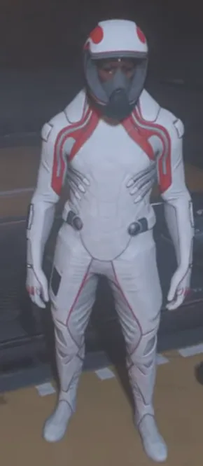 WhiteHot Racing Flight Suit